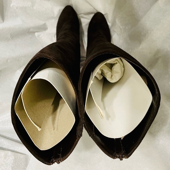 Christian Louboutin, Bianca Botta suede Veau velour knee high 140mm EU 38.5 - Picture 6 of 7